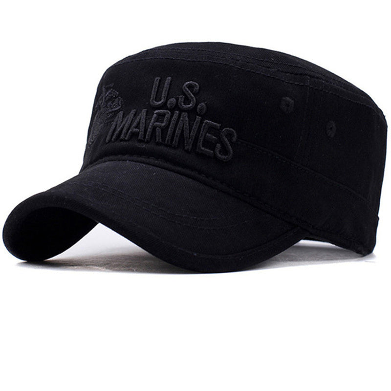 TheCapSpot - Embroidered short-eave camouflage male hat