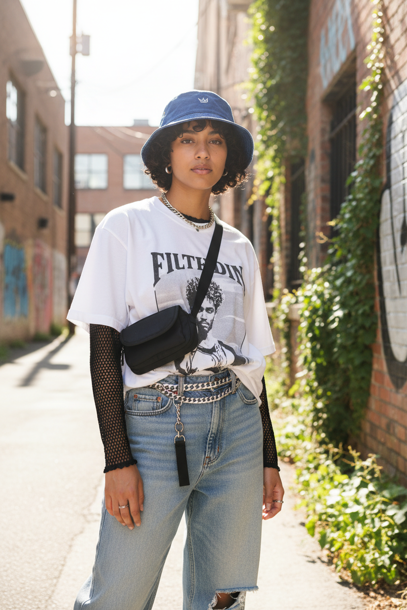 Crown Bucket Hat – Flat Top Sun Protection