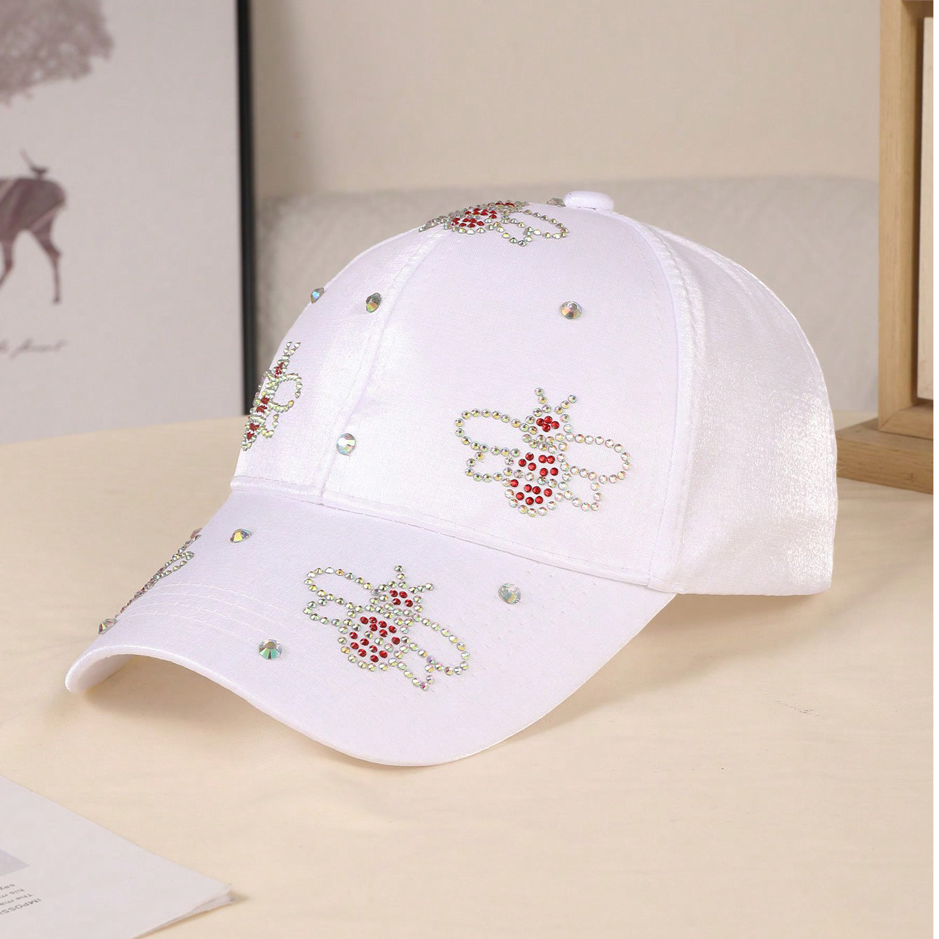 TheCapSpot - Caroline Velvet Soft Baseball Cap
