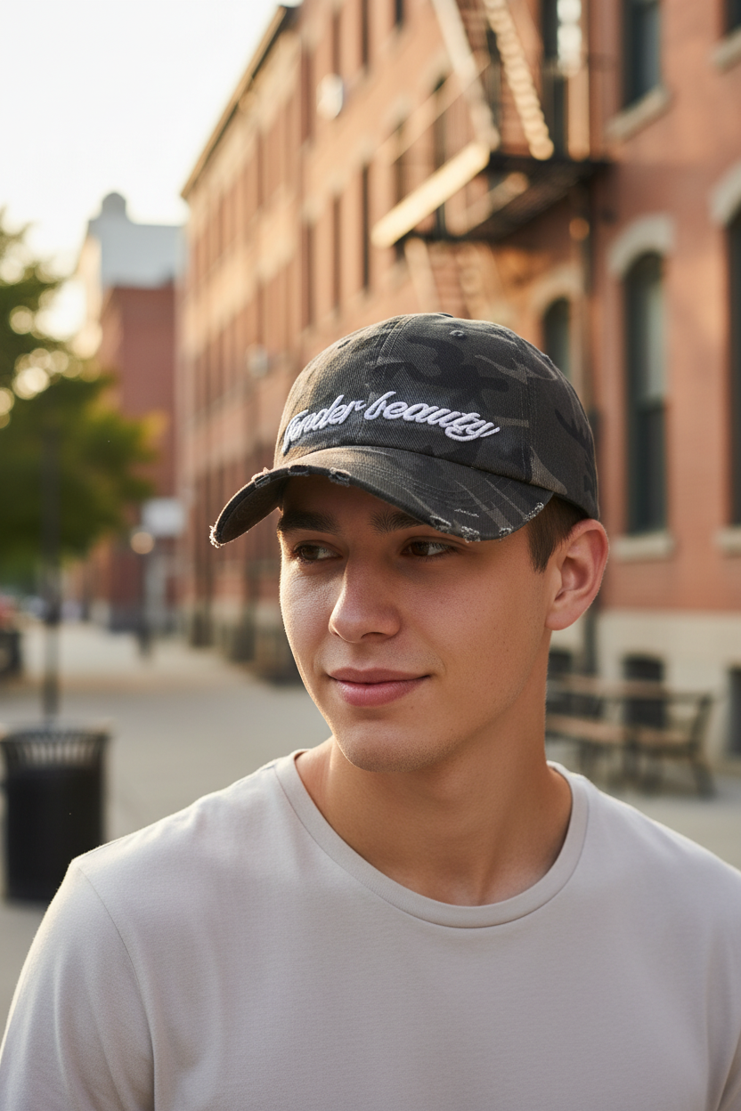 TheCapSpot - Wheels Camouflage Baseball Cap