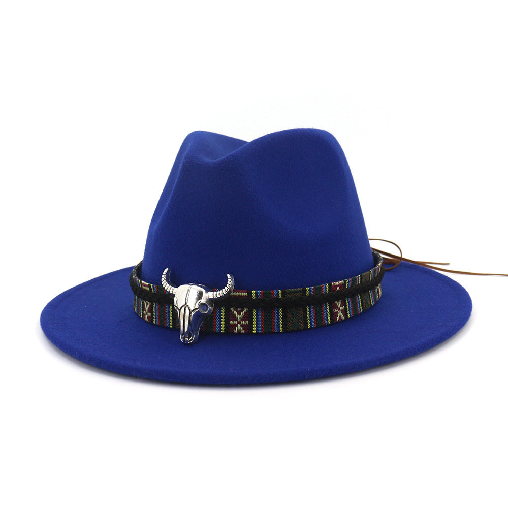 TheCapSpot - Woodlands Fedora W/Bull