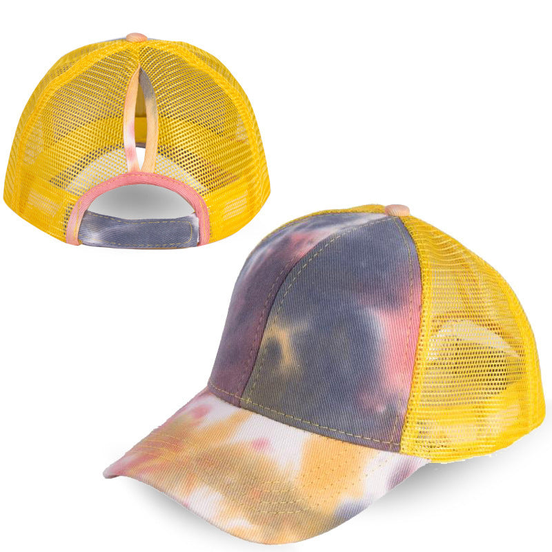 TheCapSpot - Tie-dye ponytail cap