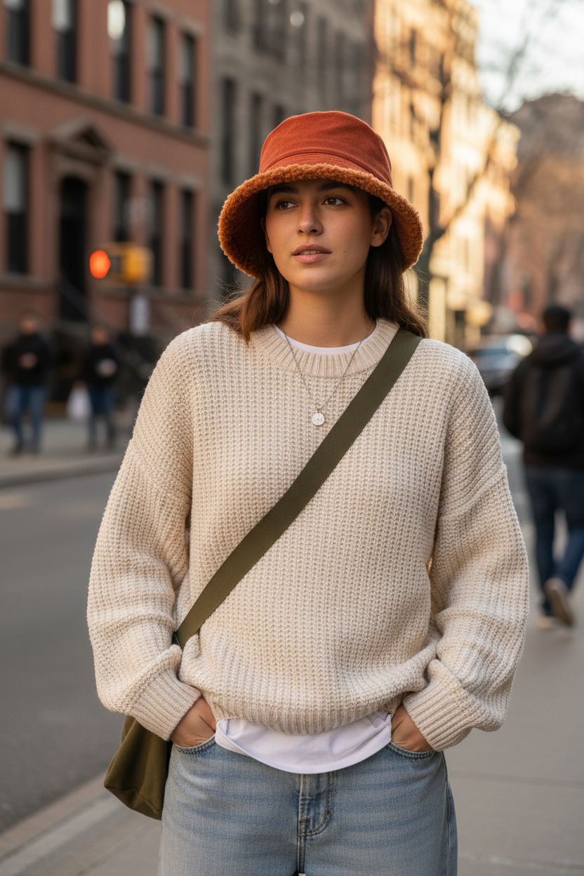 Richmond Corduroy Bucket Hat, Wide Brim, Reversible