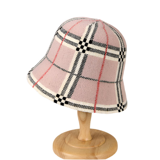 TheCapSpot - Plaid Striped Bucket Hat