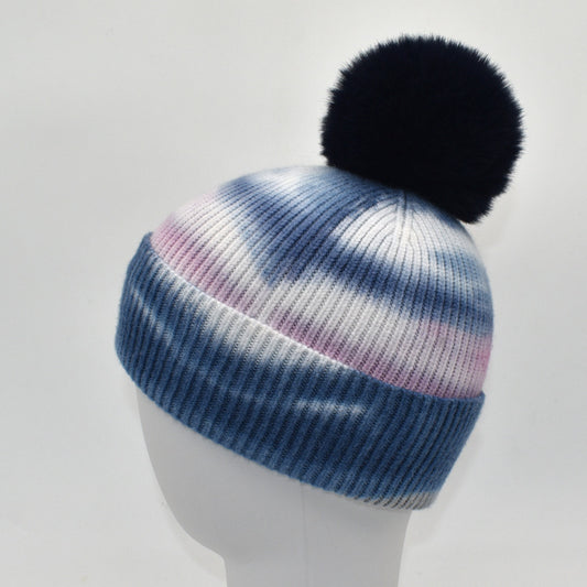 TheCapSpot - Fur Woolen Stocking Cap