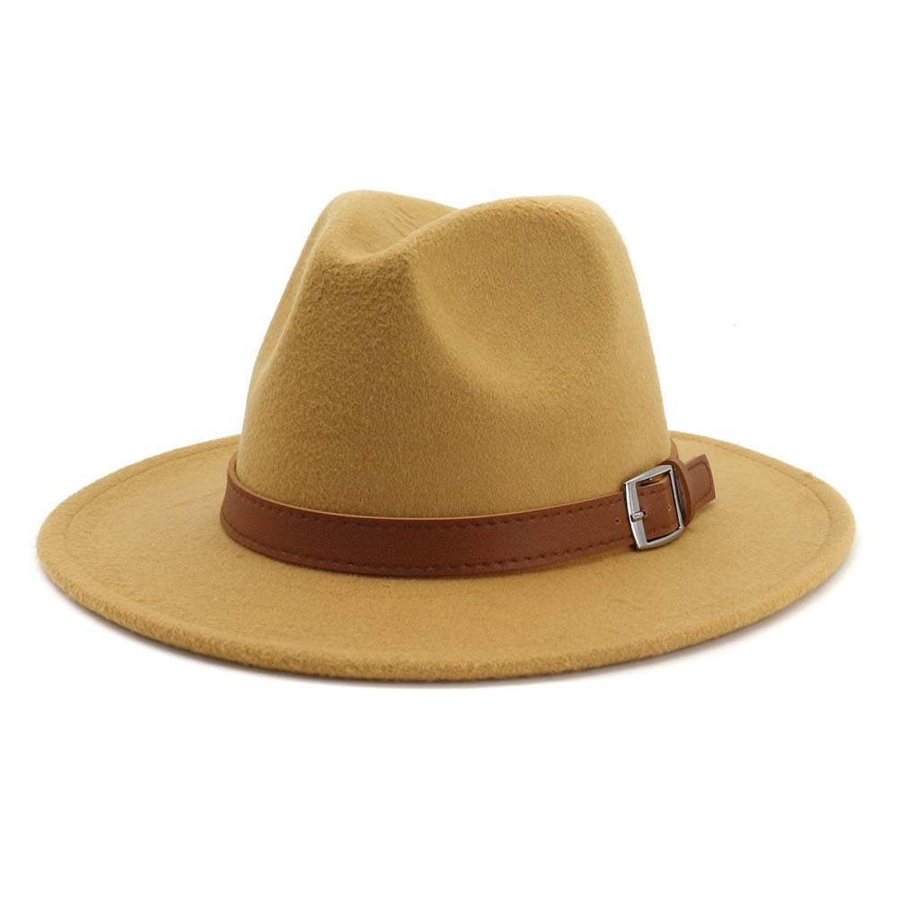 British style brim hat
