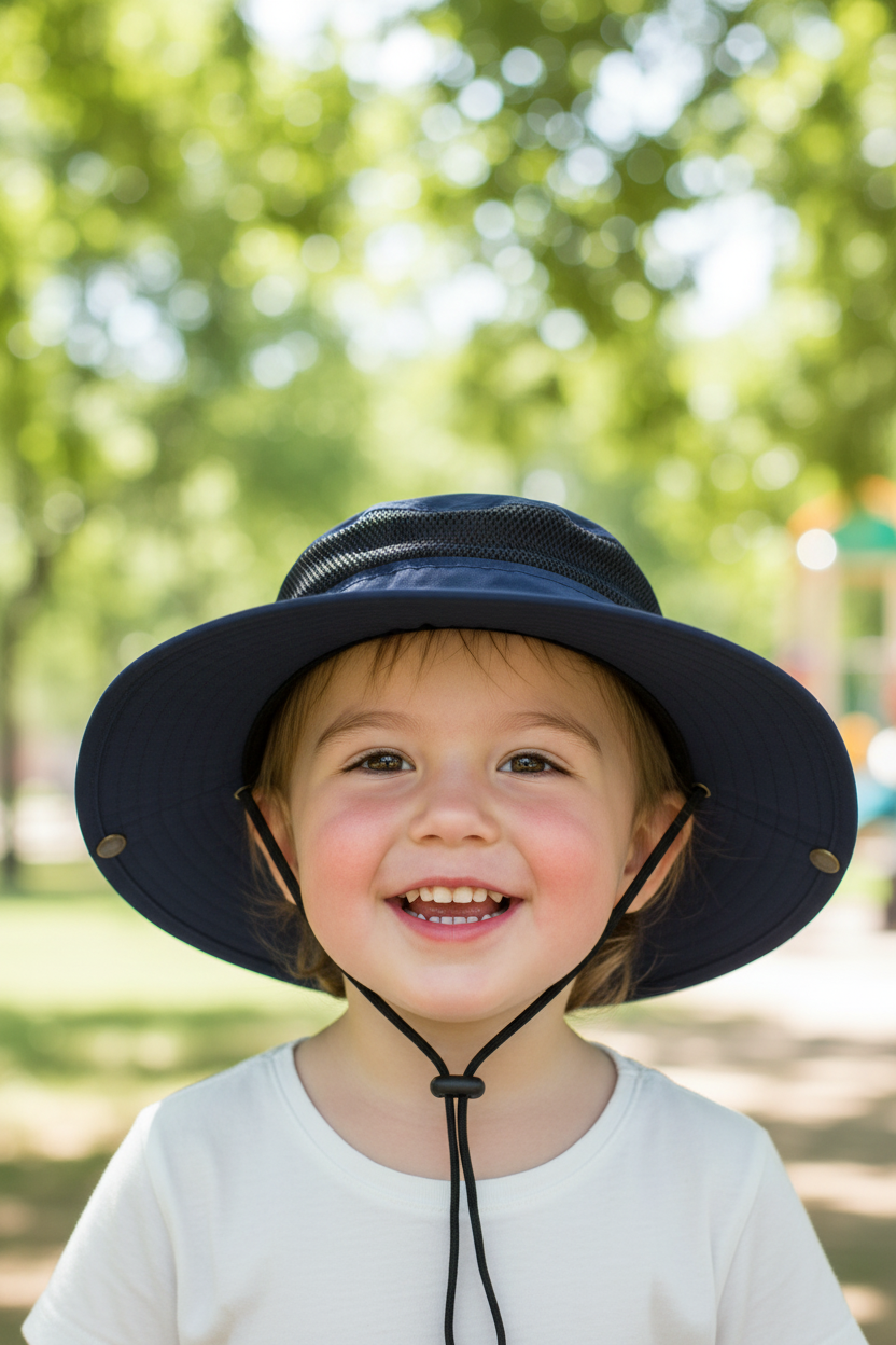 Maxey Kids Sun Protection Fisherman Hat, Big Brim
