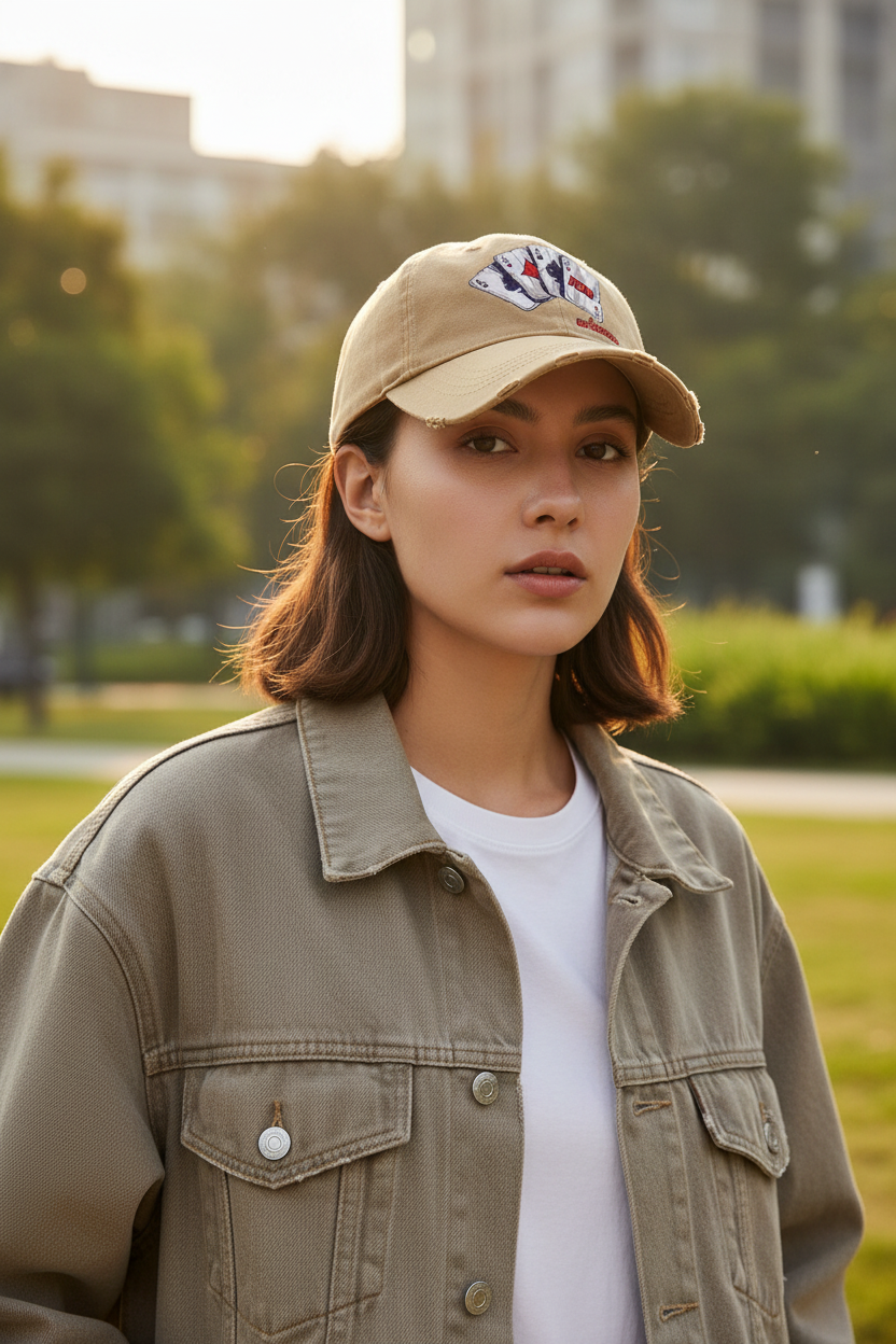 Four of a Kind Polyester Baseball Cap