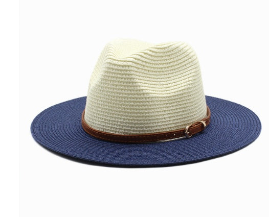 TheCapSpot - Two-Tone Straw Hat