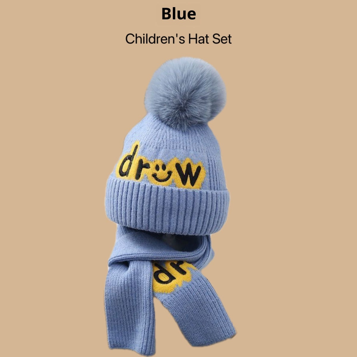 TheCapSpot - Levert Two-Peice Hat Set Scarf