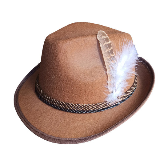 TheCapSpot - Feather British Jazz Hat