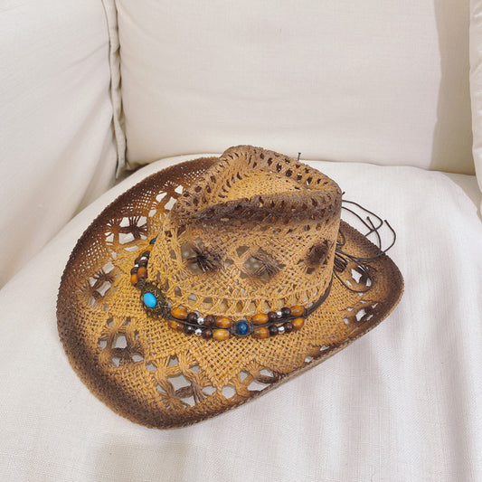 TheCapspot - Outdoor Beach Cowboy Straw Hat