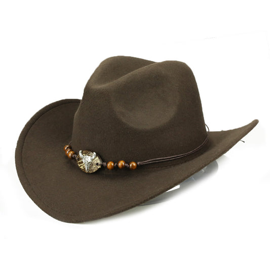 TheCapSpot - Beaded Cowboy Style Hat