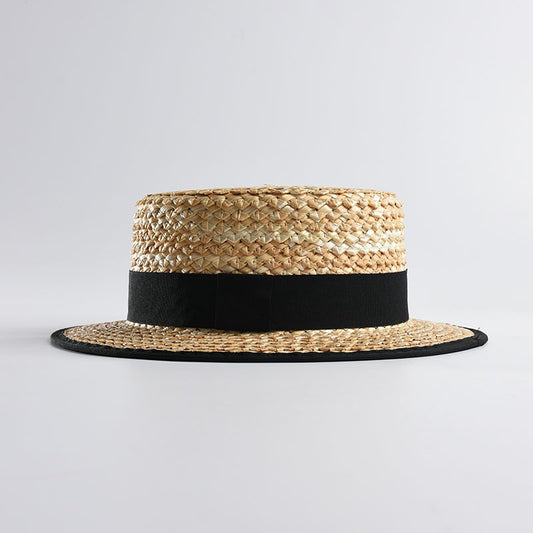 TheCapSpot - Straw Flat Beach Hat