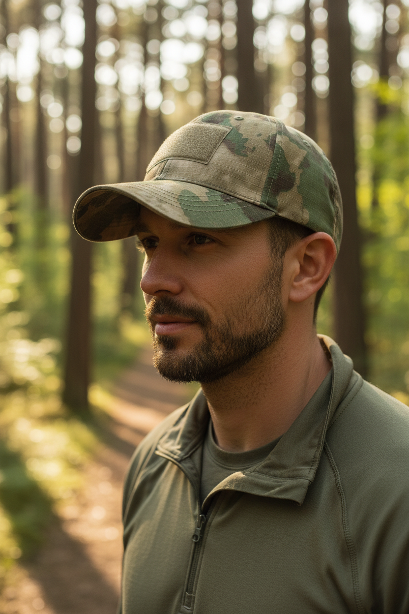 Goggins Camouflage Cotton Baseball Cap – Adjustable, Unisex