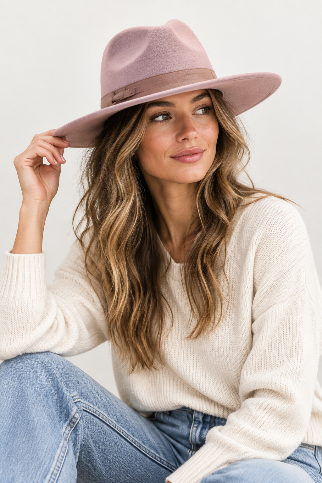 Portland Cashmere Fedora Hat, Unisex