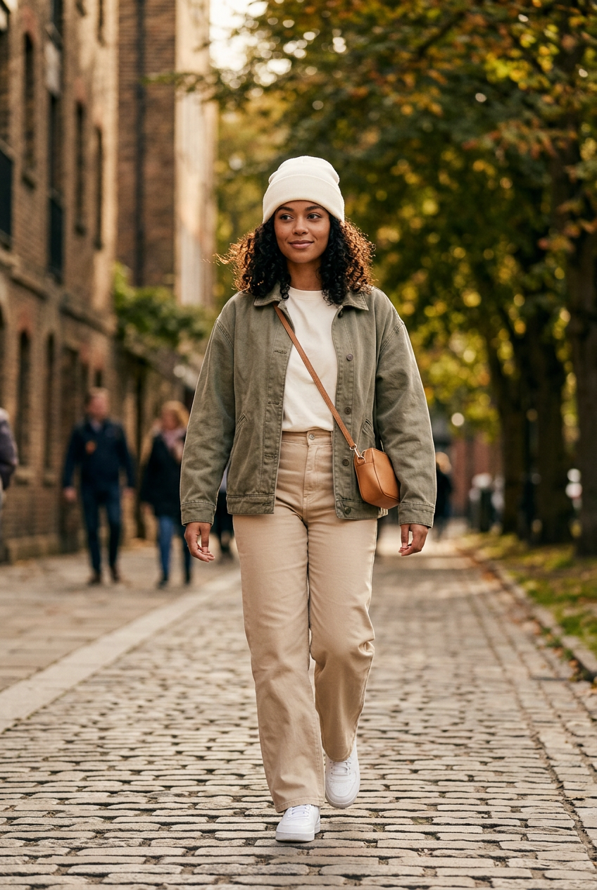 Amerie Solid Color Double-Sided Beanie Hat