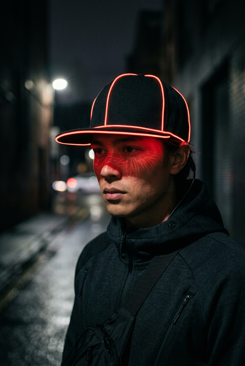 Elgin Luminous LED Baseball Cap – Adjustable Hip Hop Hat
