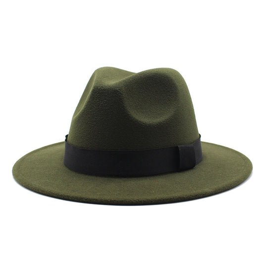 TheCapspot - Flat Brim Fedora Hat