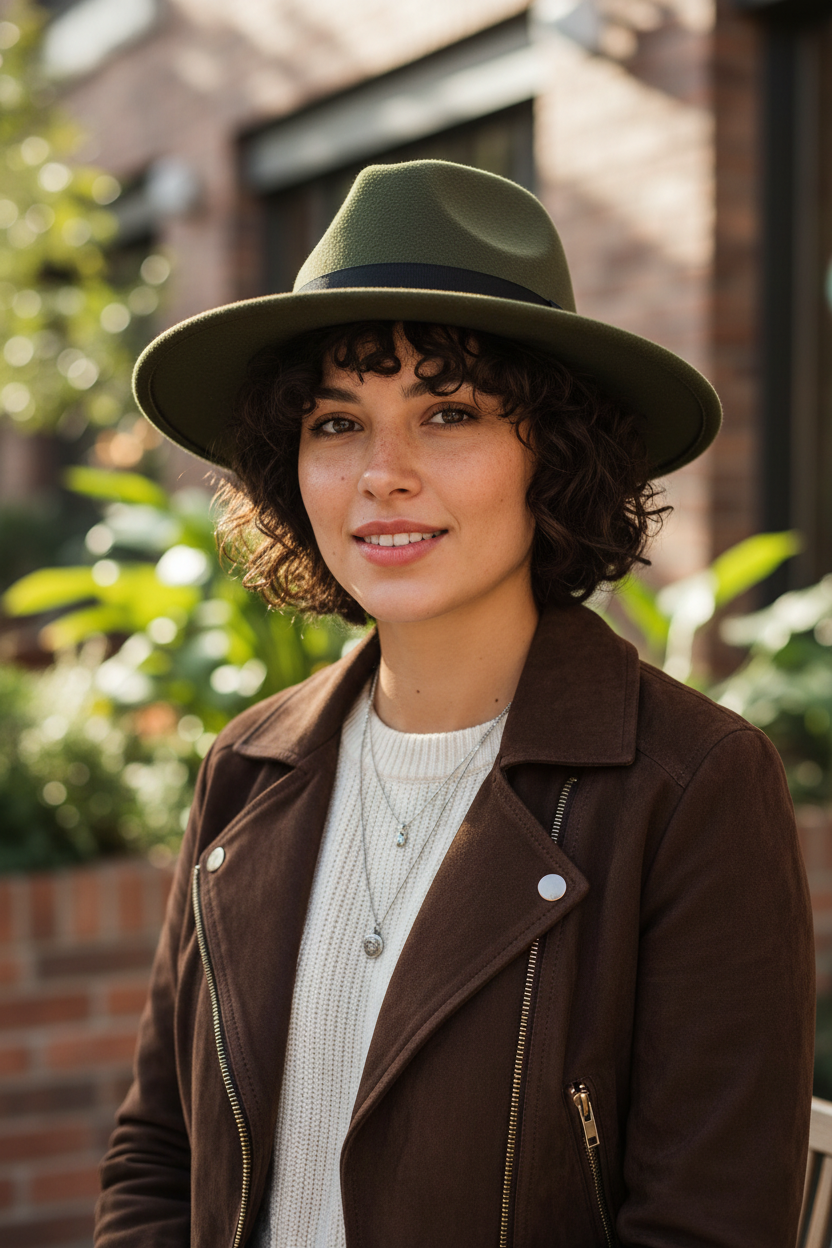 TheCapspot - Wagoner Fedora Flat Brim