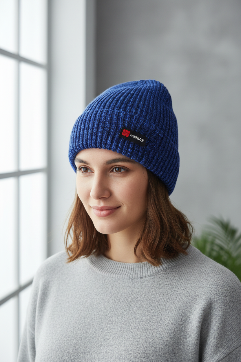 Mojave Wool Beanie – No-Top, No-Brim Design