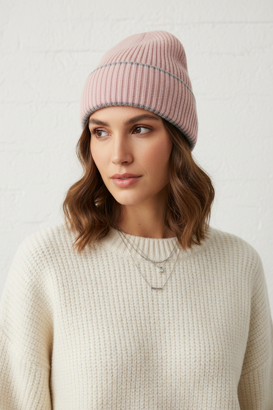 Barnes Knitted Faux Fur Winter Hat – Dome Crown