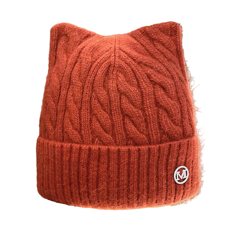 TheCapSpot - Cat-Ear Wool Stocking Cap