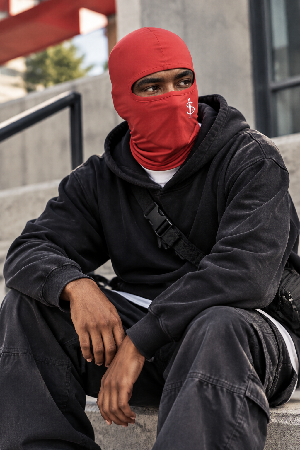 Lovett Full Cover Polyester Face Mask