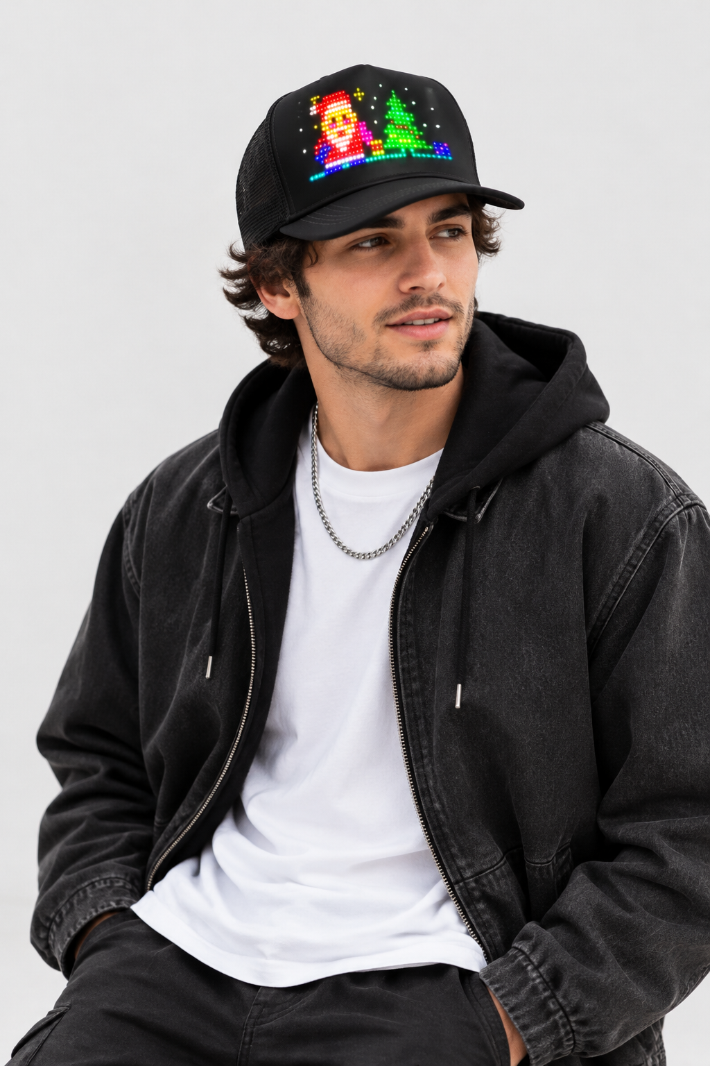 Glowing LED Baseball Cap for Men and Women