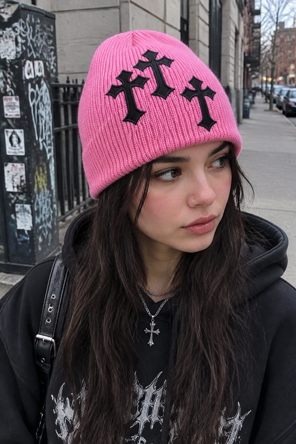 Kettles Cross Wool Beanie Hat