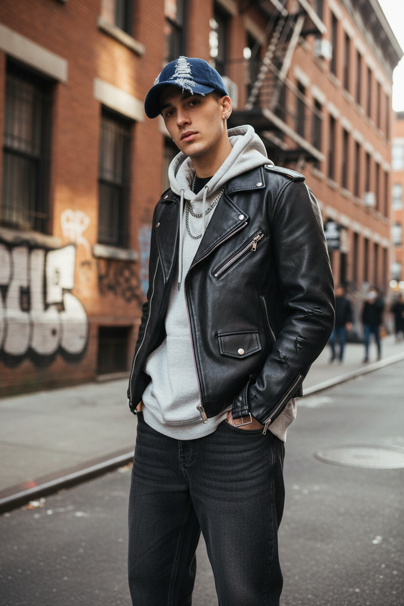 Harrison Unisex Adjustable Denim Baseball Hat