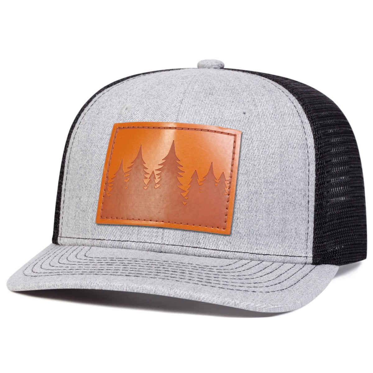 TheCapSpot - Pendarvis Leather Branded Baseball Cap