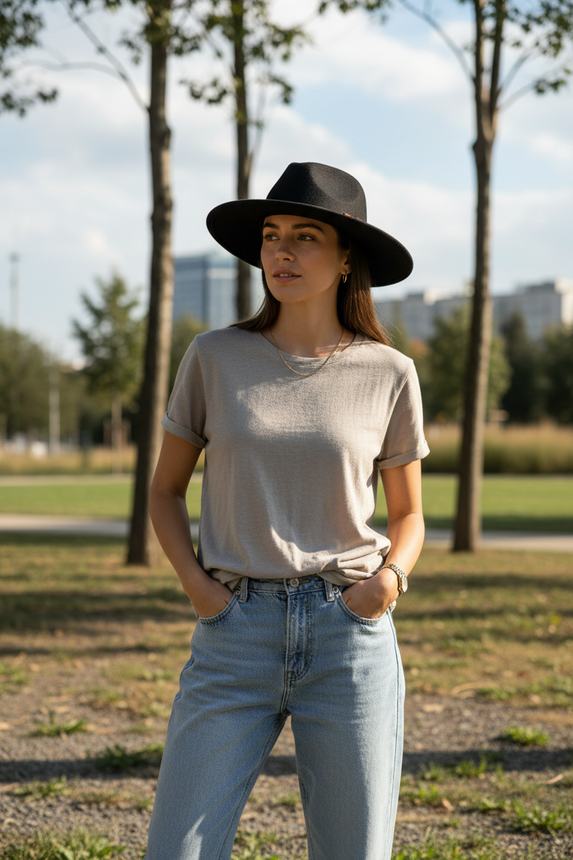 Hollingsworth Fedora Hat with Band