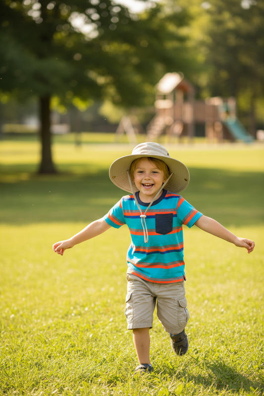 Maxey Kids Sun Protection Fisherman Hat, Big Brim