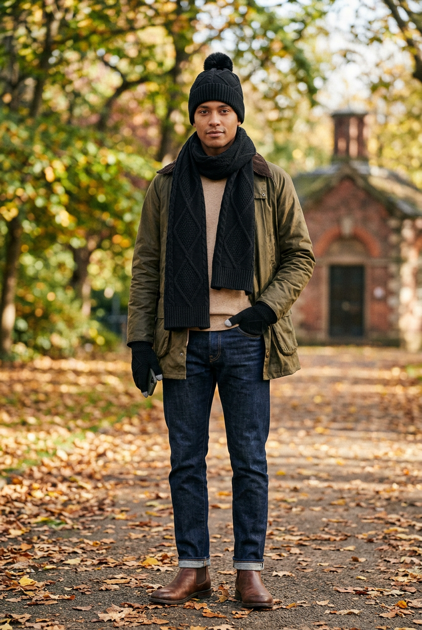 Betson Wool Winter Hat, Scarf and Gloves Set