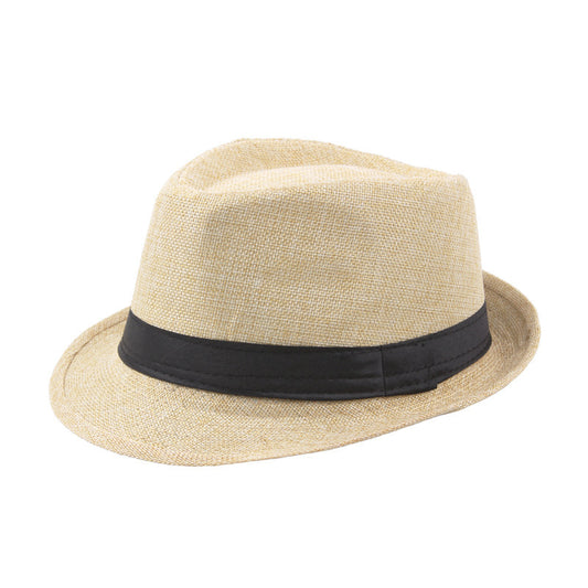 TheCapSpot  - Fashion Personality Linen Top Hat Men