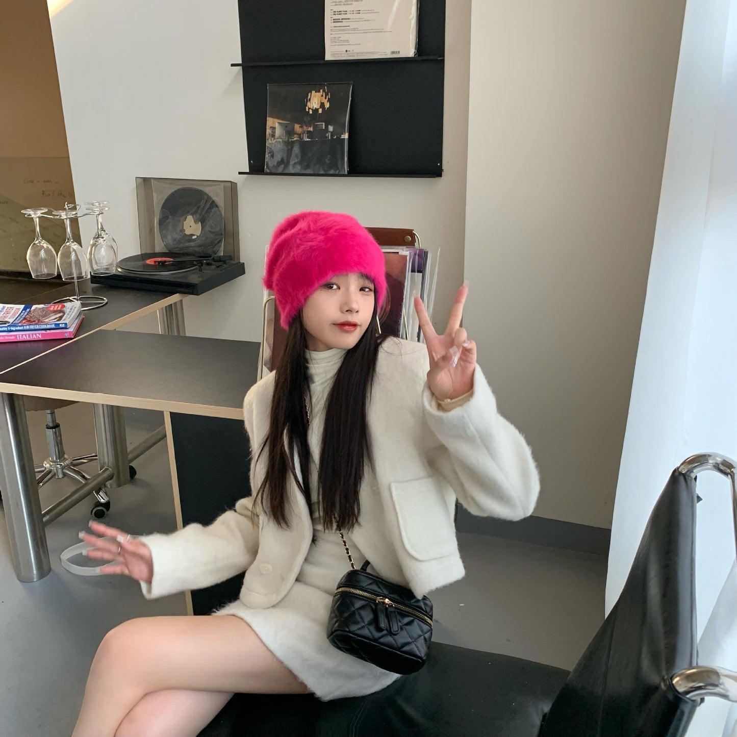 TheCapSpot - Gobert Rabbit Fur Beanie