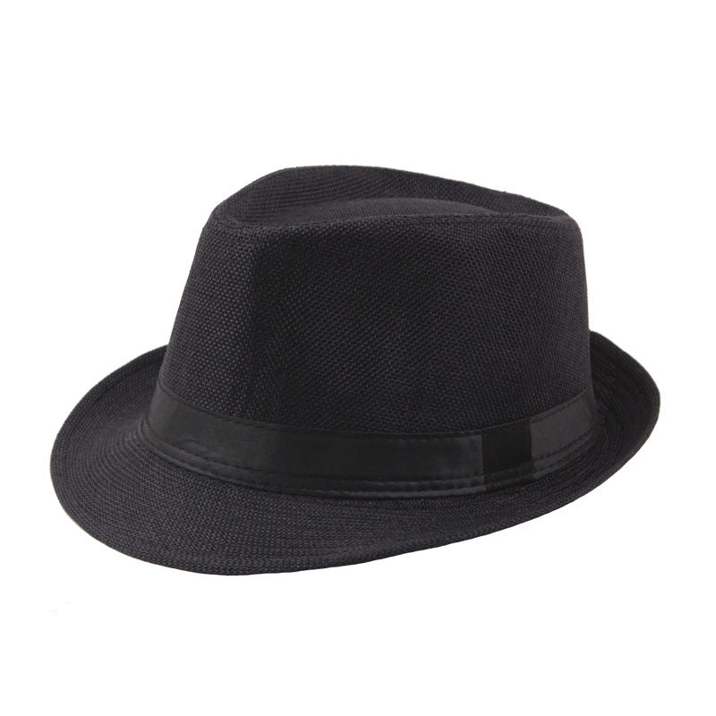 TheCapSpot  - Fashion Personality Linen Top Hat Men