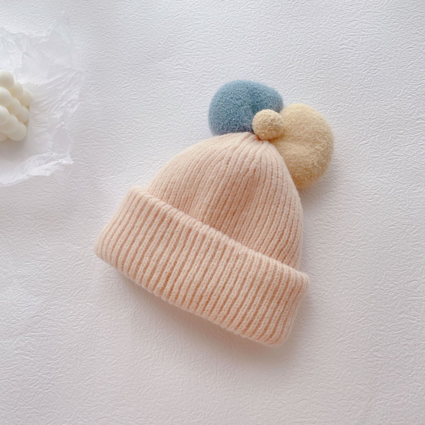 TheCapSpot - Children Princess Bow Knitted Woolen Hat