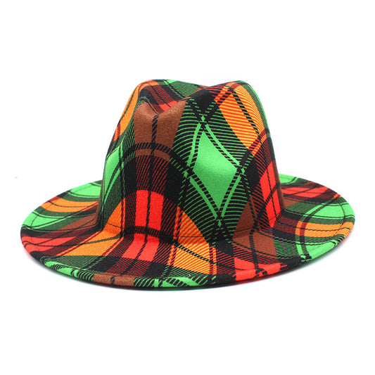 TheCapSpot - Double-sided Color Fedora Hat