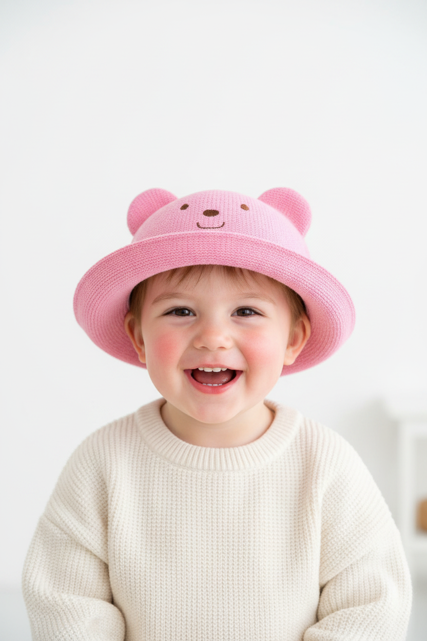 Collin Kids Hat with Animal Design