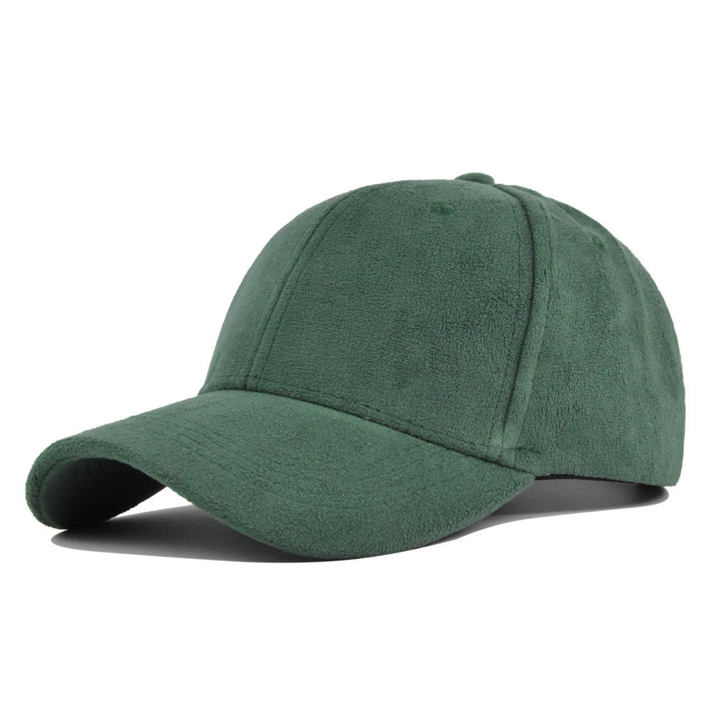 TheCapSpot - Banks Solid Suede Baseball Cap