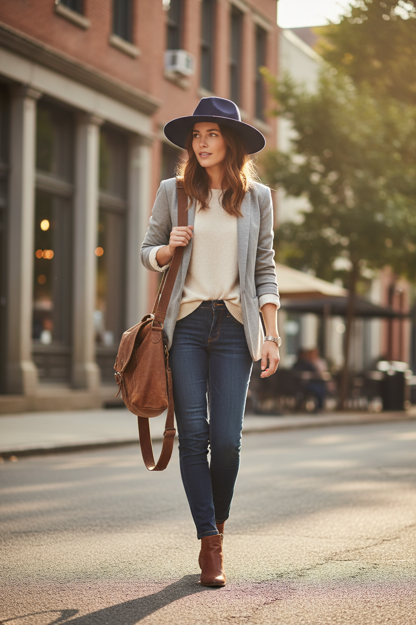 Hollingsworth Fedora Hat with Band