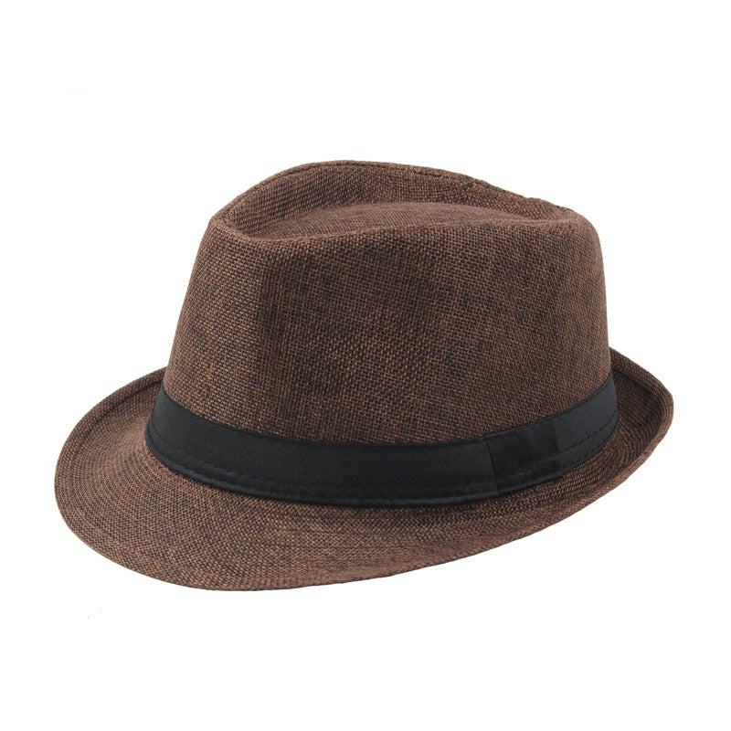 TheCapSpot  - Fashion Personality Linen Top Hat Men