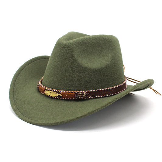 TheCapSpot - Feather Cowboy Hat