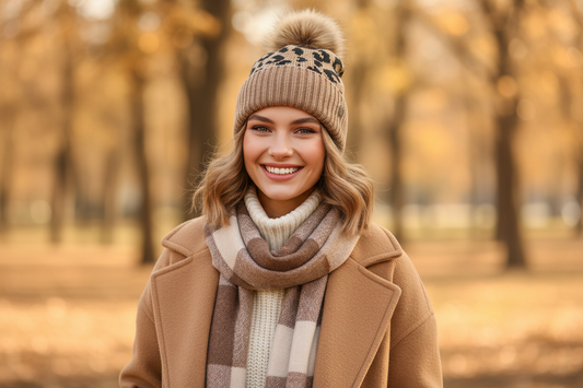 Bartlesville Knitted Wool Hat with Plush Lining, Adjustable Fit