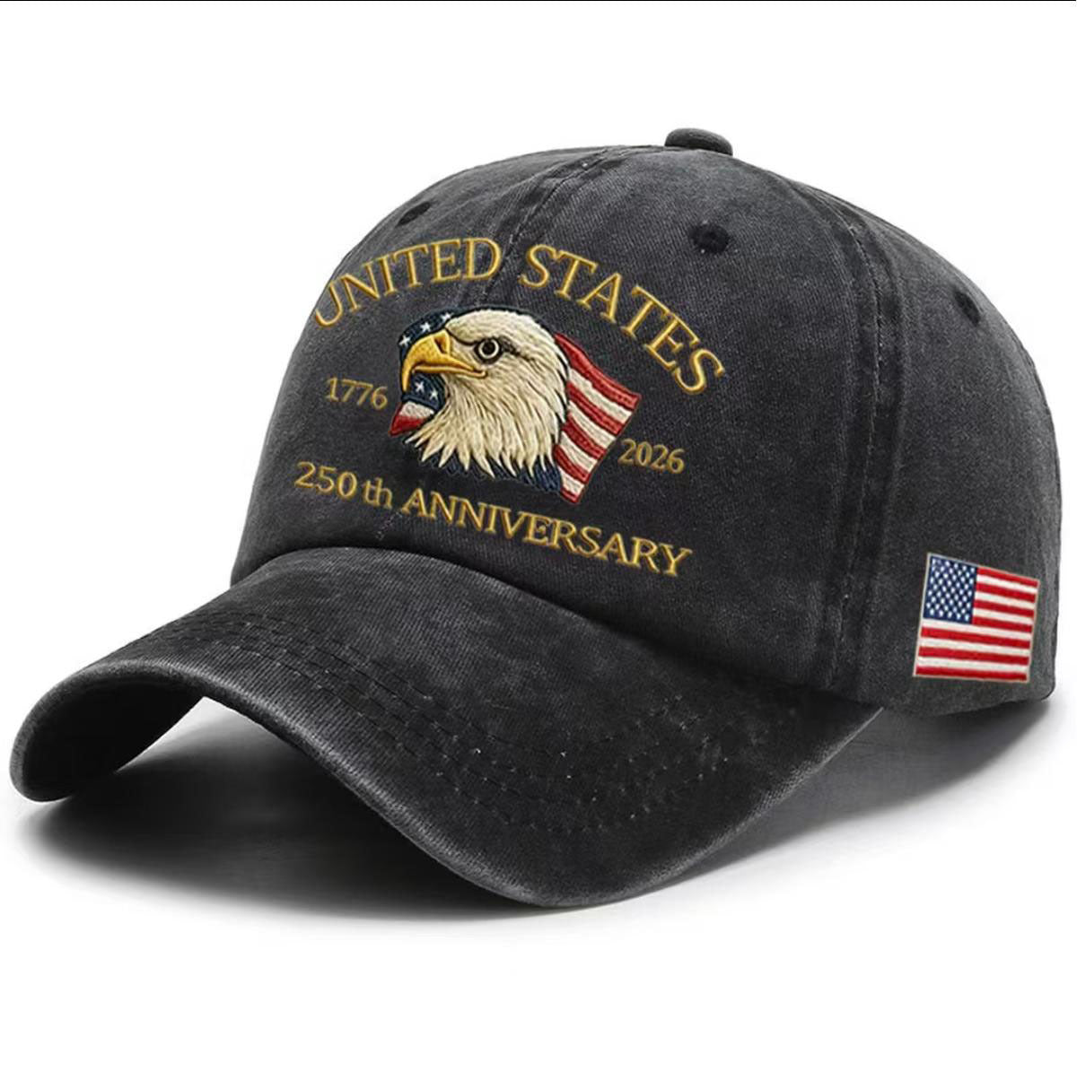 TheCapSpot - USA 250th Anniversary Cap Washed-Print Hat