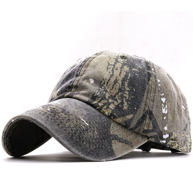 TheCapSpot - Peaked Camouflage Cap