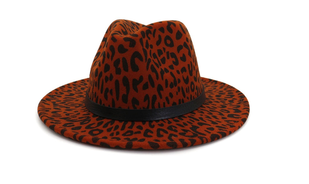 TheCapSpot - Leopard Fedora Hat