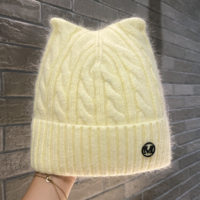 TheCapSpot - Cat-Ear Wool Stocking Cap